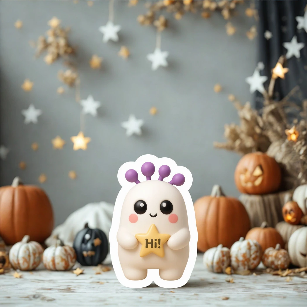 Chucha Monster Sticker