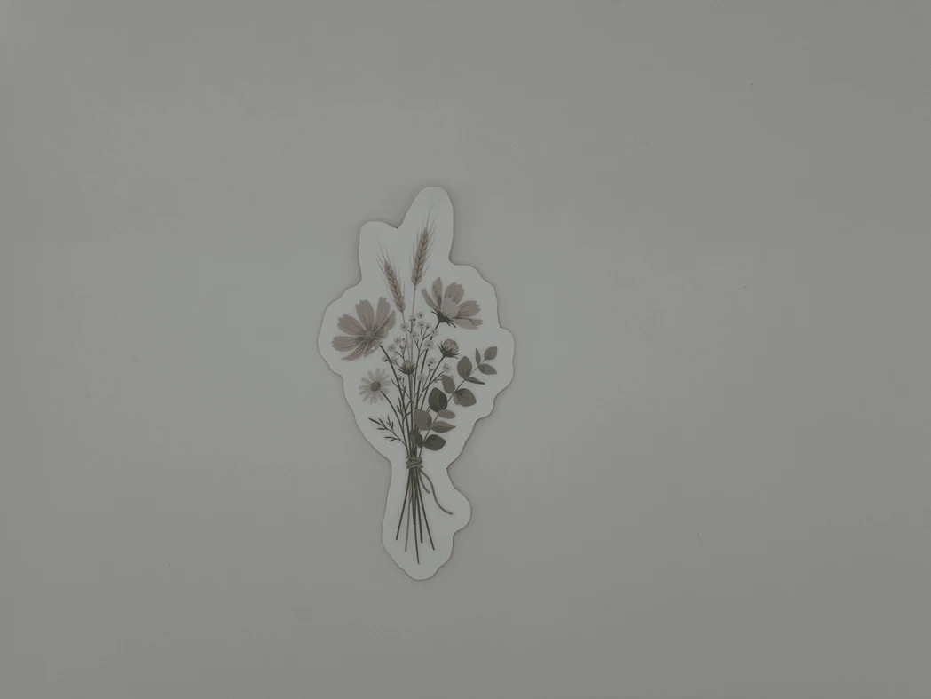 Wildflower Bouquet Sticker Cottagecore Floral Decal