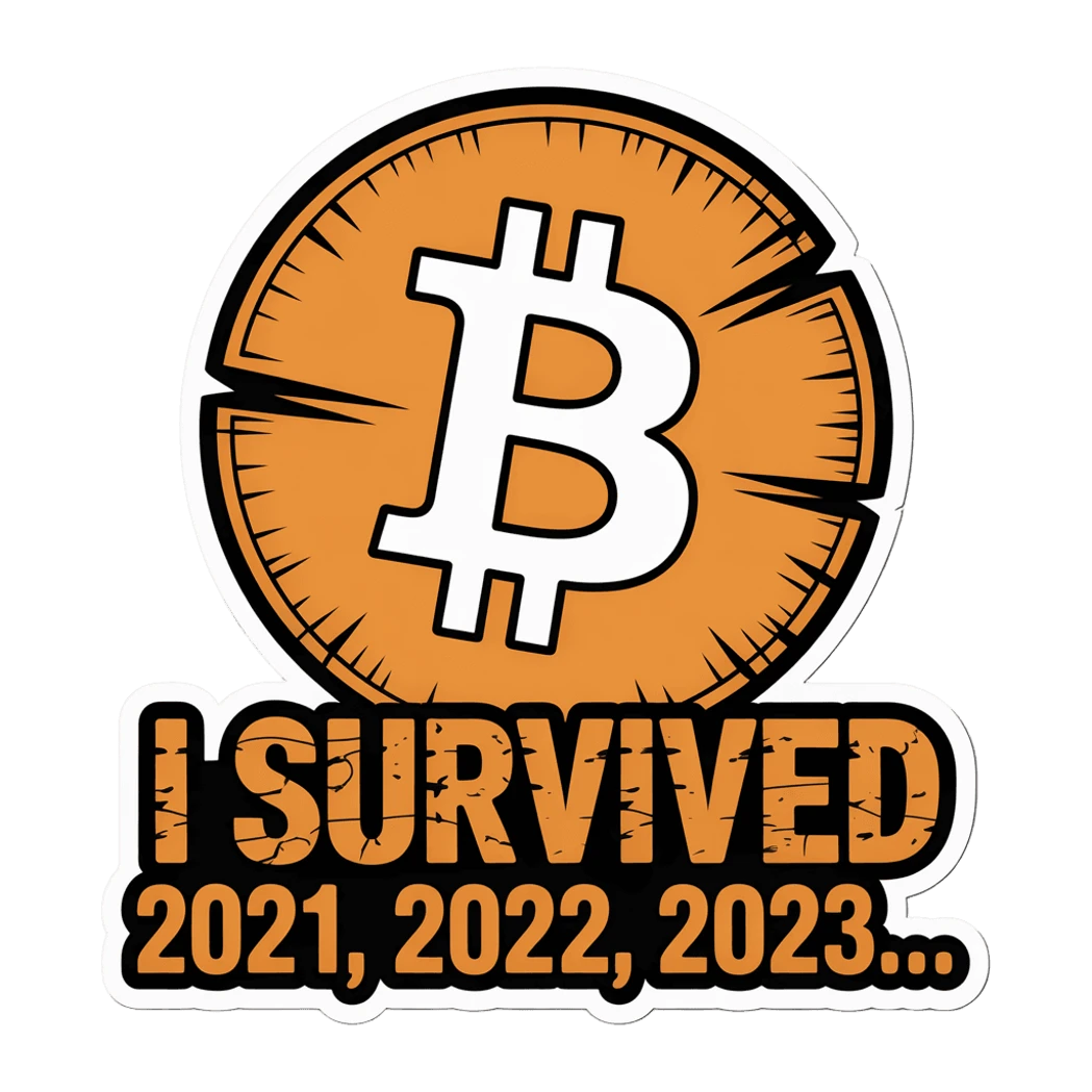 Bitcoin Survival 2021-2023 Sticker