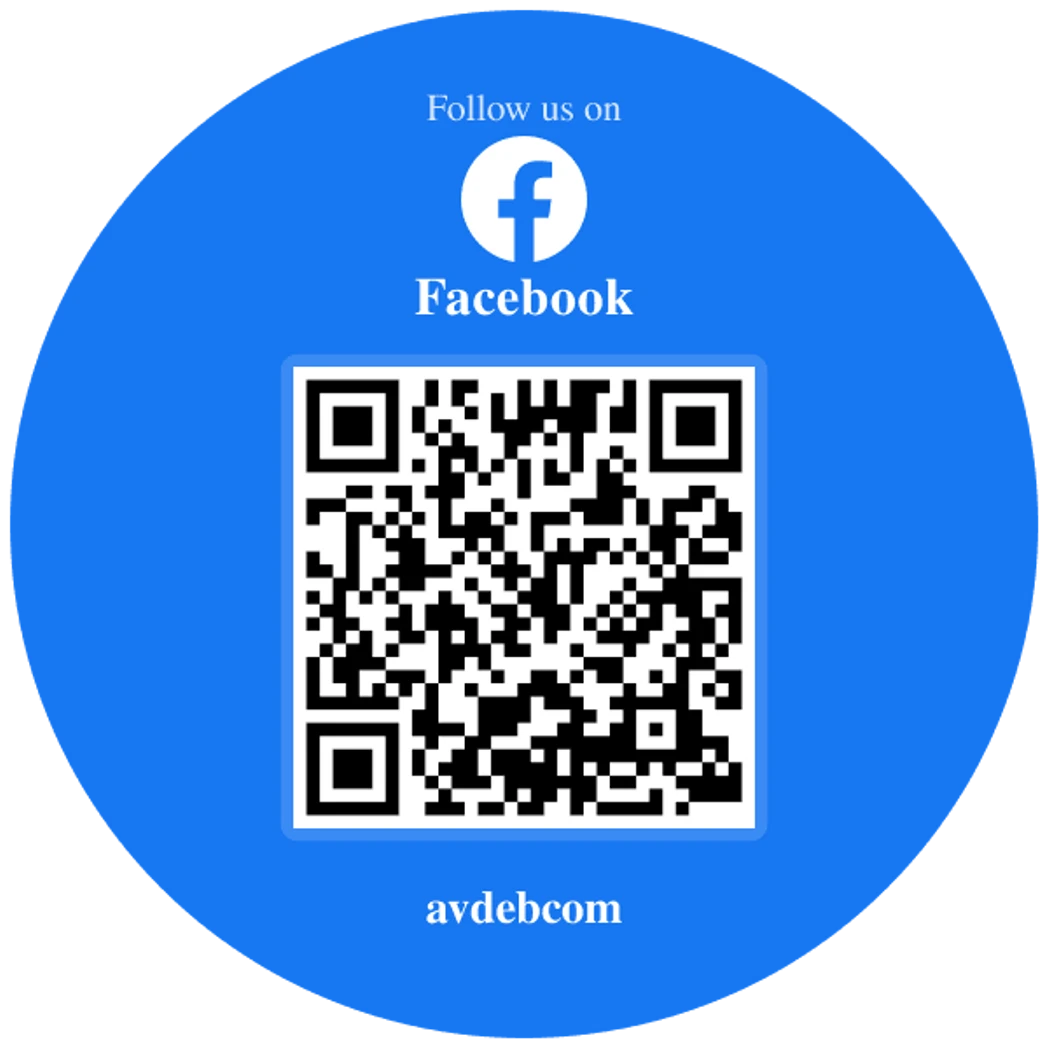 Facebook QR Code Stickers