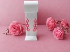 3D Printed Geometric Dangle Earrings