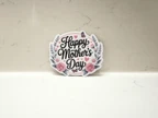 Happy Mother's Day Floral Vinyl Sticker