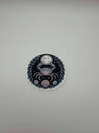 Mystical Moonlit Crab Vinyl Sticker