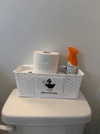 Funny Duck Bathroom Sign "Have a nice poop"