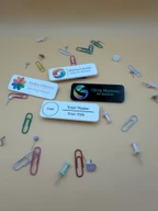 Personalized Acrylic Name Badge with Logo