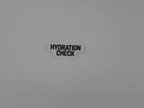 "Hydration Check" Motivational Vinyl Sticker