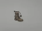 Cute Kawaii Combat Boot Vinyl Sticker