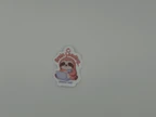 Cute Sloth Brain Loading Vinyl Sticker