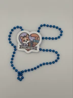 Cute Coding Corgi Build What Matters Vinyl Sticker
