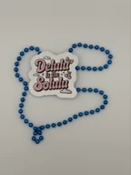 Delulu Is the Solulu Pink Cherry Quote Sticker