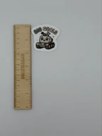 Cute Kawaii Big Goals Tank Vinyl Sticker