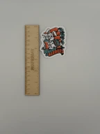 Cute Bunny Powered By Carrots Vinyl Sticker