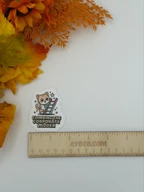 Cute Corporate Cat Climbing Ladder Vinyl Sticker
