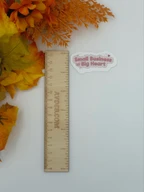 Small Business Big Heart Cute Pink Vinyl Sticker