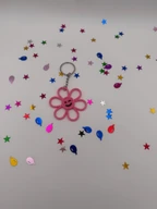 3D Printed Smiley Daisy Keychain