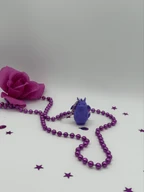 Cute Potato Dragon Set - 3D Printed Fantasy Dragon Figurine & Keychain