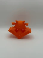 Cute Chibi Dragon in Open Book - 3D Printed Figure