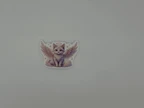 Angel Cat Sticker Pastel Kawaii Vinyl Decal