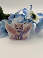 Angel Cat Sticker Pastel Kawaii Vinyl Decal