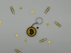 Bitcoin NFC Keychain 3D Printed Coin Charm