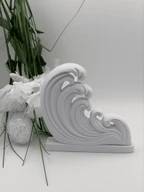 Ocean Wave Art Print Decor Sculpture