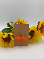 Jack-O-Lantern Dangle Earrings