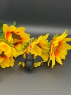 Cute Black Bat Keychain - 3D Printed Halloween Bat Charm