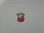 Boo and Brew Ghost Coffee Cup Sticker