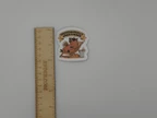 Professionally Unbothered Capybara Sticker