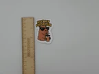 Funny Capybara Sticker Not My Problem Iced Coffee Decal