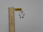 Funny Goose Quote Sticker That Sounds Like a You Problem