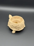 Turtle Jewelry Dish 3D Printed PLA Trinket Holder