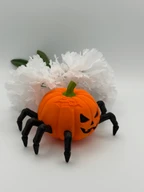 Pumpkin Spider 3D Printed PLA Halloween Figure