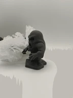 Ghost Monster PLA Art Print Horror Desk Decor