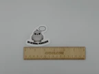 No Internal Monologue Sticker - Cute Bird Vinyl Die Cut