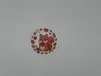 Cute Autumn Squirrel Vinyl Sticker
