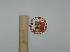 Cute Autumn Squirrel Vinyl Sticker
