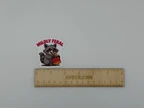 Mildly Feral Raccoon Vinyl Sticker | Cute Funny Die Cut Animal Decal