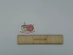 Cute Coffee and Donut Vinyl Sticker