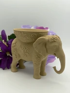 Elephant Jewelry Holder Bowl - 3D Printed PLA Ring Dish, Cute Desk Decor & Trinket Tray