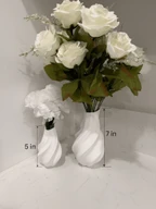 Modern Organic Sculptural Vase - Minimalist Contemporary Home Decor