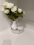 Modern Organic Sculptural Vase - Minimalist Contemporary Home Decor