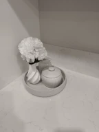 Modern Organic Sculptural Vase - Minimalist Contemporary Home Decor