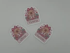 Set of 5 Custom Capybara Name Stickers