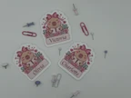 Set of 5 Custom Capybara Name Stickers