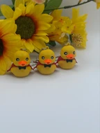 Vampire Duck 3D Printed Keychain