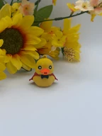 Vampire Duck 3D Printed Keychain