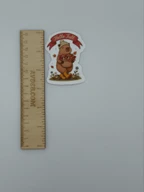 Hello Fall Capybara Vinyl Sticker