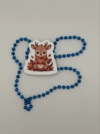 Cute Autumn Deer Vinyl Sticker