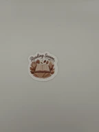 Reading Season Bookish Fall Vinyl Sticker